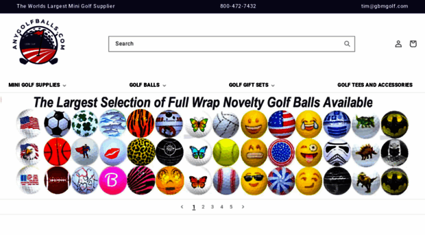 anygolfballs.com