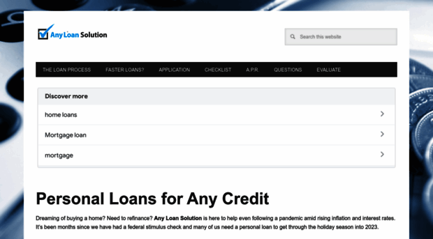 anyloansolution.com