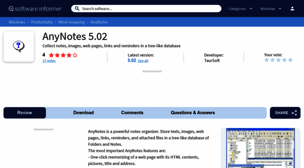 anynotes.software.informer.com