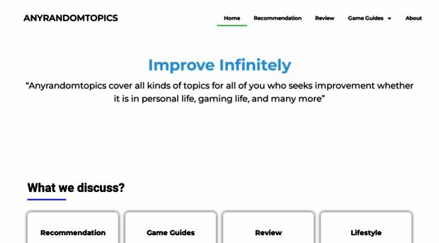 anyrandomtopics.com