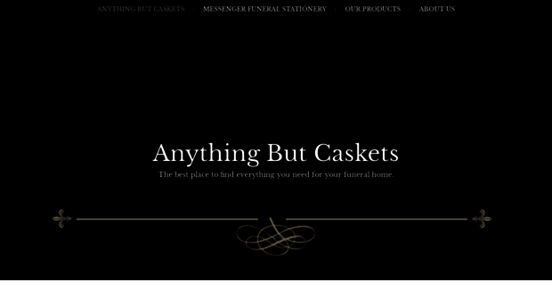 anythingbutcaskets.com