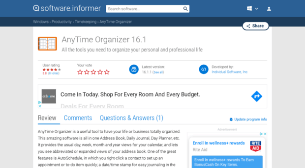 anytime-organizer.informer.com