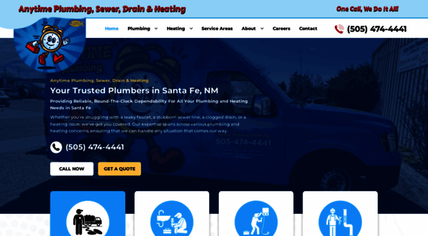 anytimeplumbing505.com