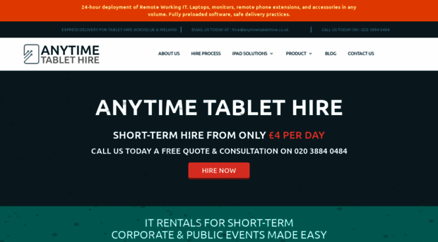 anytimetablethire.co.uk