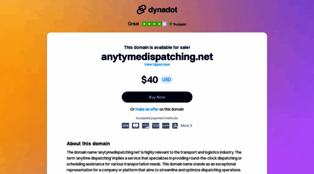 anytymedispatching.net