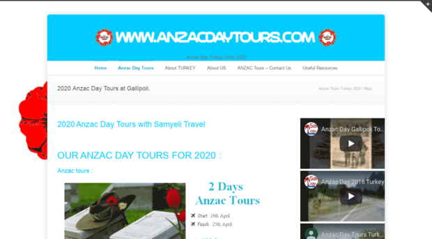 anzacdaytours.com