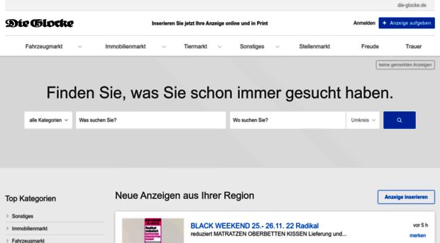 anzeigen.die-glocke.de