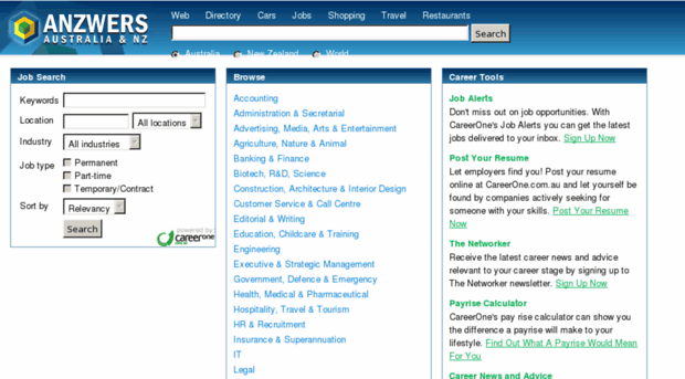 anzwers.careerone.com.au