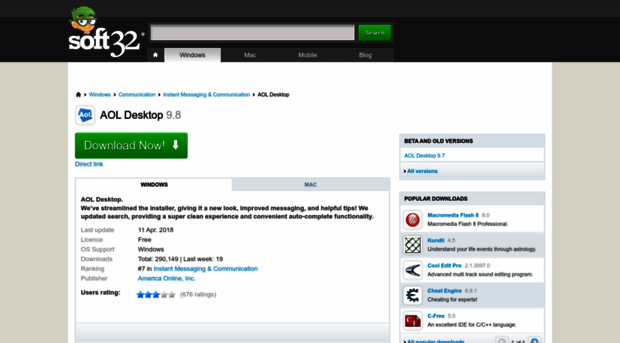 aol-desktop.soft32.com