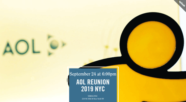 aolreunion2019nyc.splashthat.com