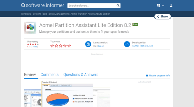 aomei-partition-assistant-lite-edition.software.informer.com