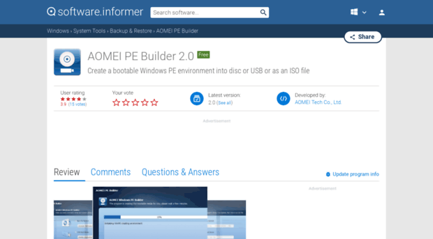 aomei-pe-builder.software.informer.com