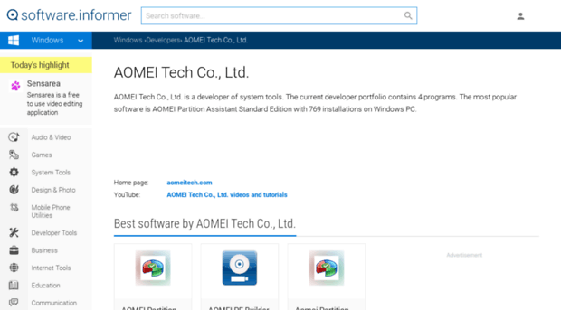 aomei-tech-co-ltd1.software.informer.com