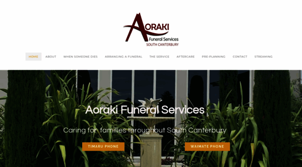 aorakifuneralhomes.co.nz