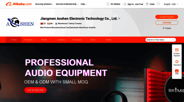 aoshenaudio.en.alibaba.com