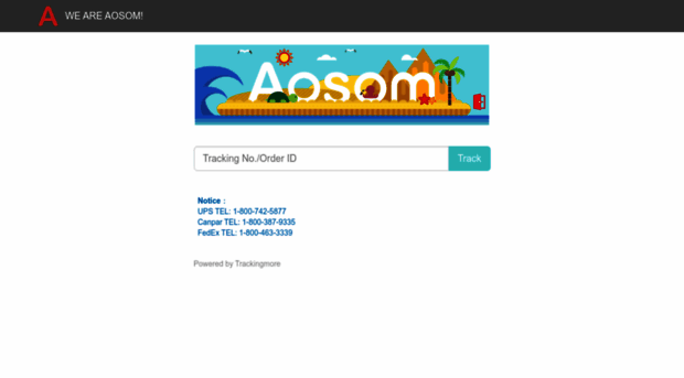 aosomcanada.trackingmore.com