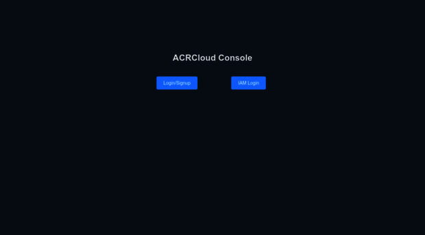 ap-console.acrcloud.com