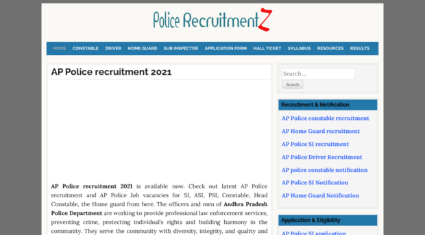 ap.policerecruitmentz.in