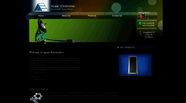 apaarelectronics.com