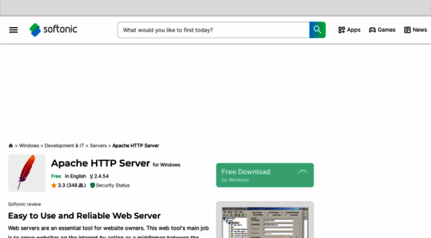 apache-http-server.en.softonic.com