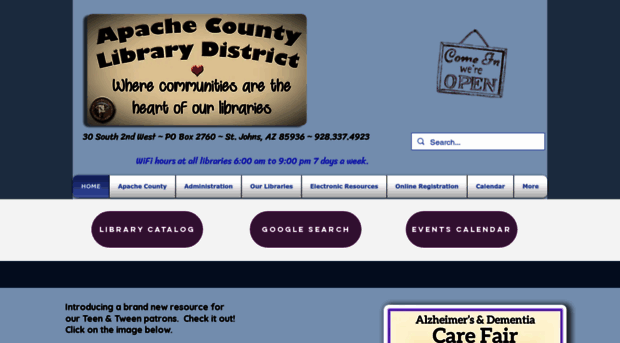 apachecountylibraries.com