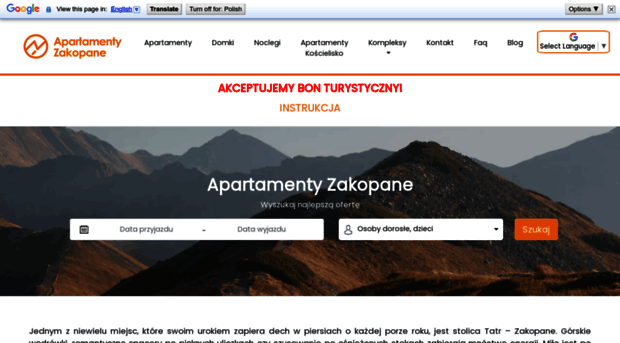 apartamentyzakopane.pl