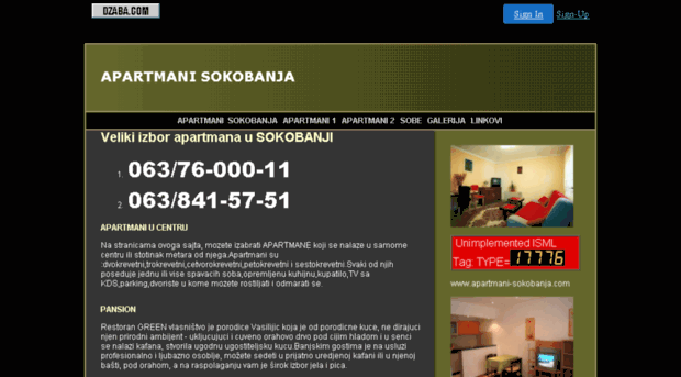 apartmani.dzaba.com