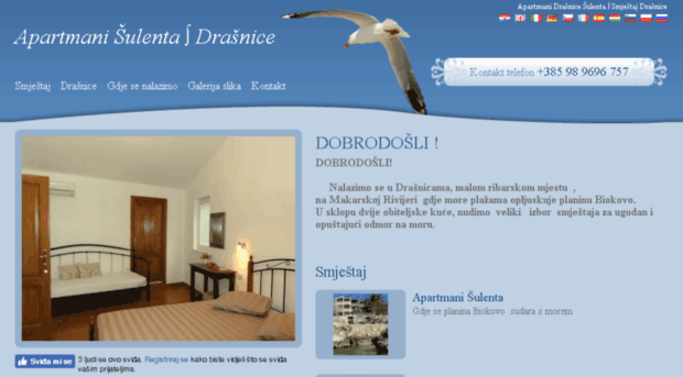 apartmanisulentadrasnice.com