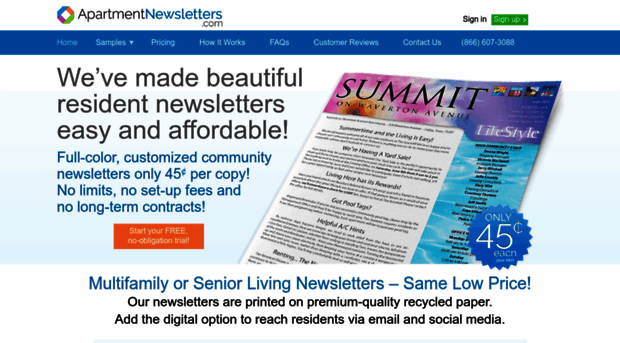 apartmentnewsletters.com