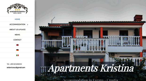 apartments-kristina-fazana.com