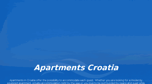apartmentscroatia.co.uk