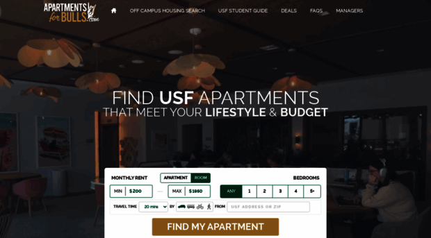 apartmentsforbulls.com