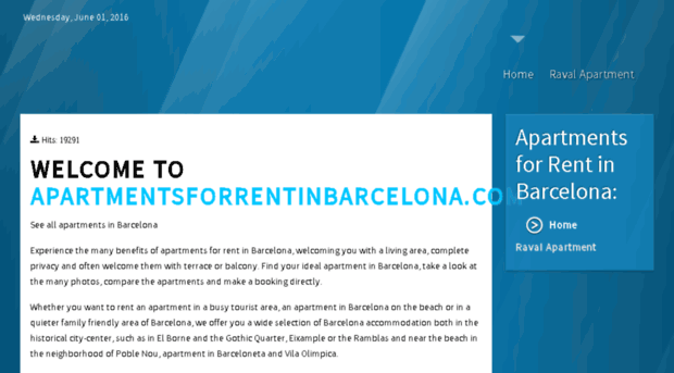 apartmentsforrentinbarcelona.com