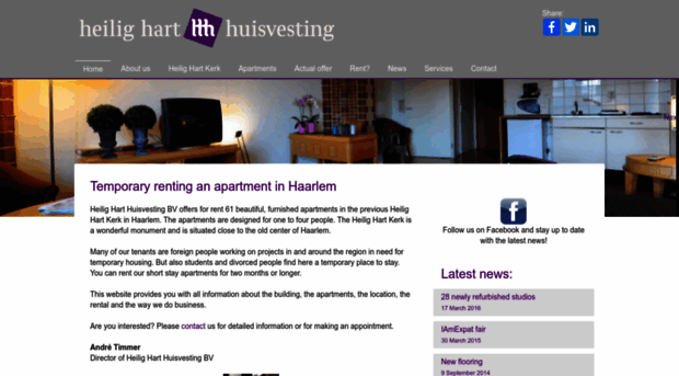 apartmentsinhaarlem.com