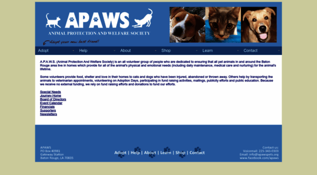 apawspets.org