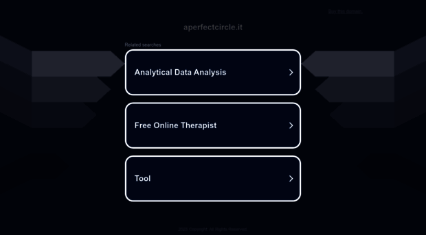 aperfectcircle.it