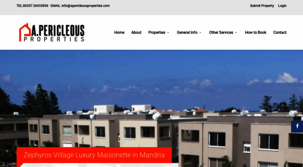 apericleousproperties.com