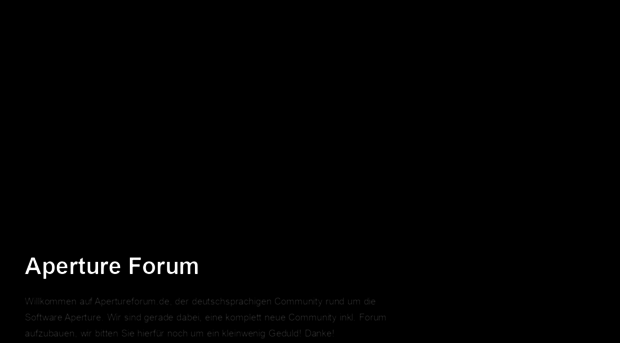 apertureforum.de