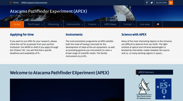 apex-telescope.org