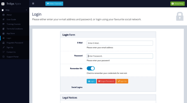 apex.trisys.co.uk