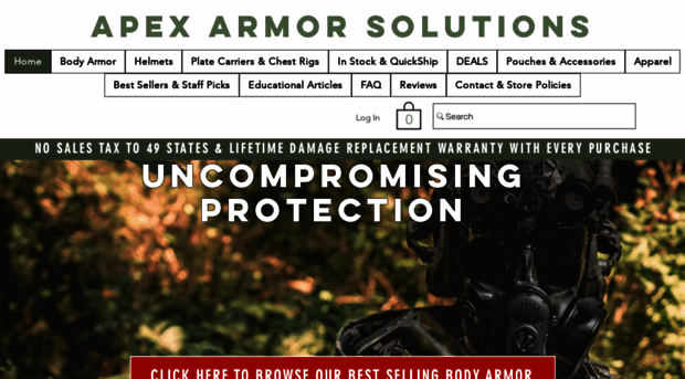 apexarmorsolutions.com