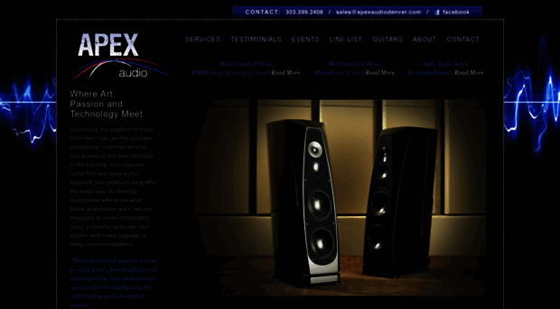 apexaudiodenver.com