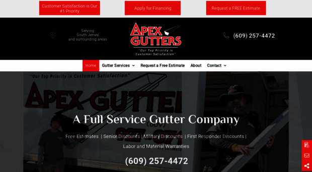 apexgutters.com