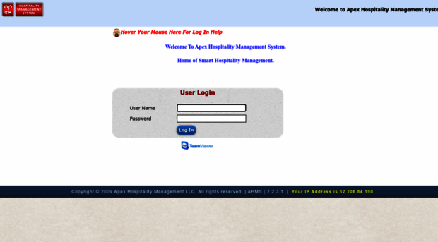 apexhospitalitymanagementsystem.com