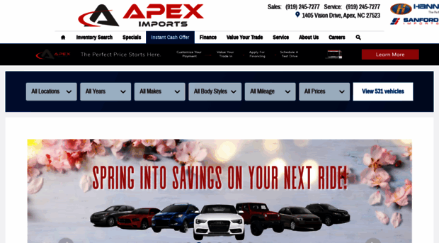 apeximports.com