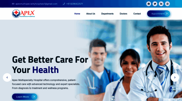 apexmultispecialityhospitals.com