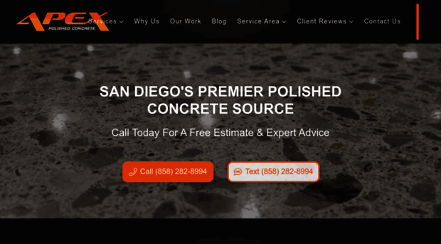 apexpolishedconcrete.com