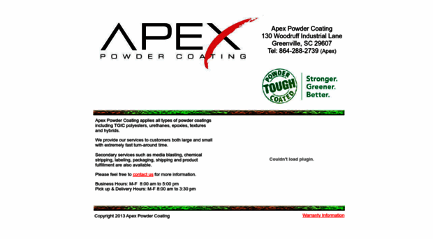 apexpowdercoating.com