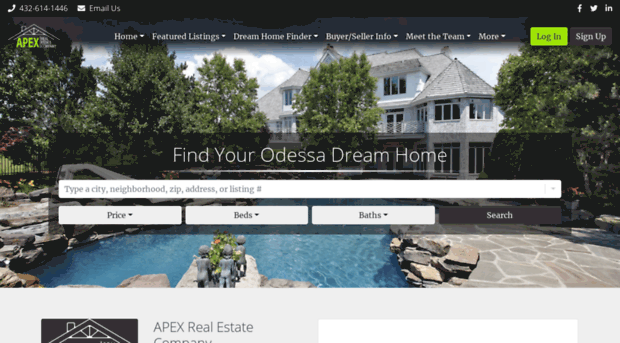 apexrealestateco.com