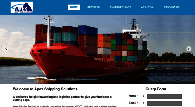 apexshippingsolutions.com